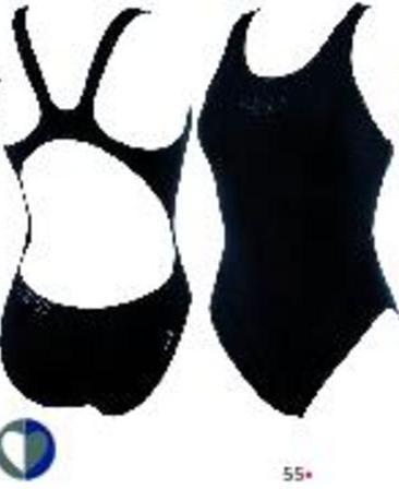 Makinax High uimapuku black