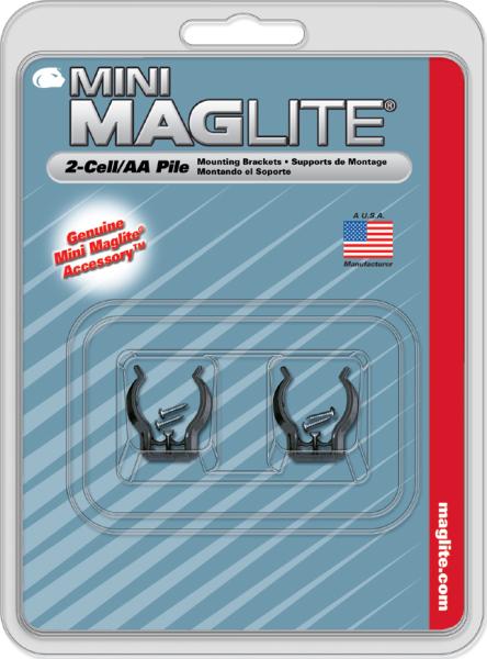 Maglite AA sein�kiinnikepari