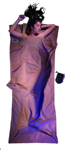 TravelSheet Egyptcotton khaki