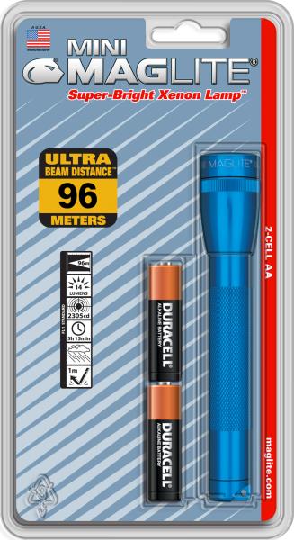 Mini Maglite AA XENON sininen