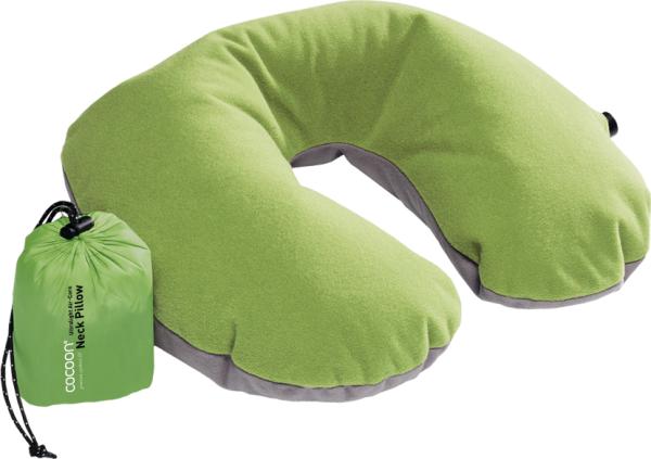 Air-Core Pillow U-shape green