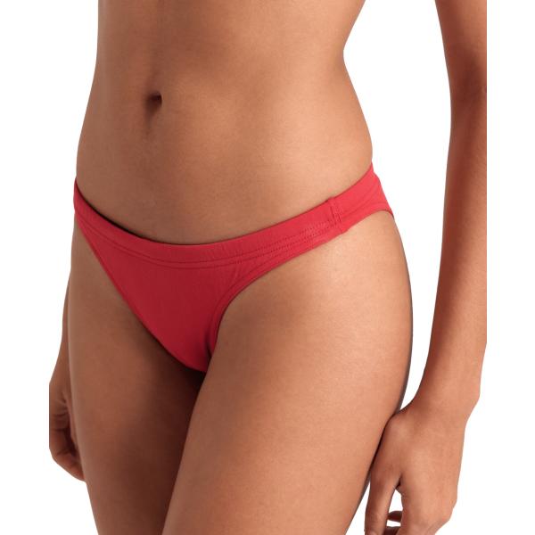 W Team Swim Bottom Solid Red-Whi