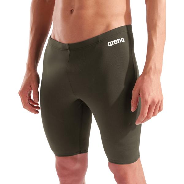 M Team Swim Jammer Solid Dark Sage-White 95