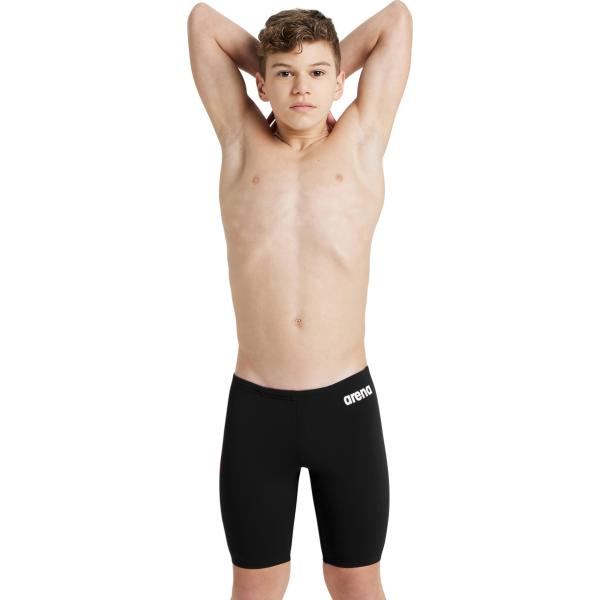 B Team Swim Jammer Solid Black-W