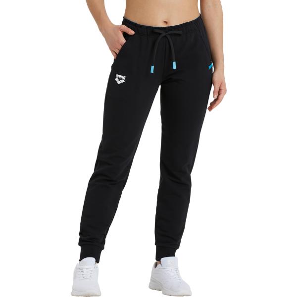 W Team Pant Solid Black