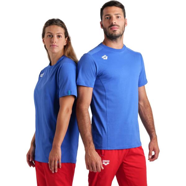 Team T-Shirt Cotton Royal S