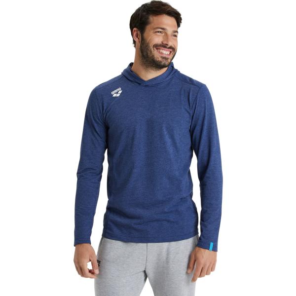 Team Hooded Long Sleeve Navy