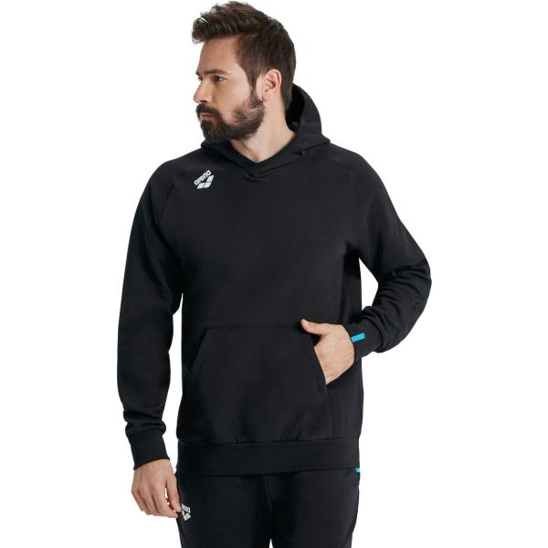 Team Hooded Sweat Panel Black