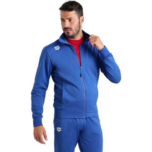 Team Jacket Panel Knitted Poly Royal