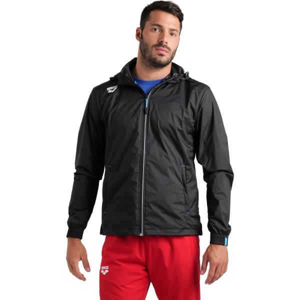 Team Windbreaker Solid Black