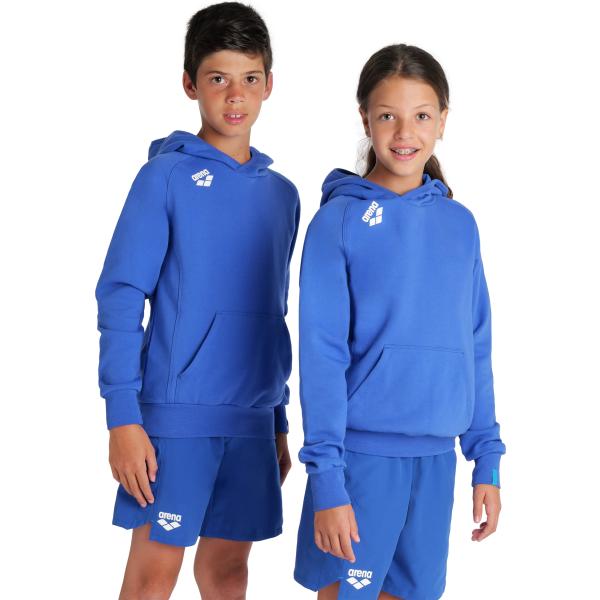 Jr Team Hooded Sweat Panel Royal