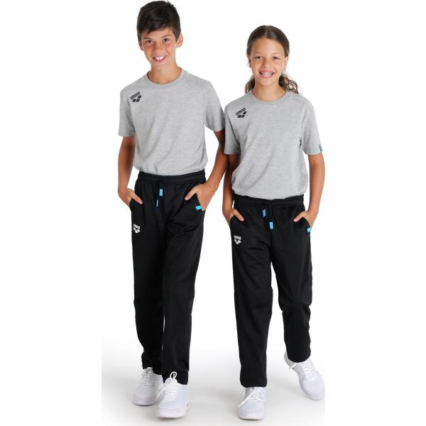 Jr Team Pant Solid Knitted Poly Black