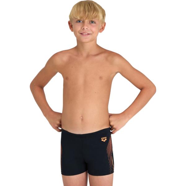 B Swim Short Graphic Black-N