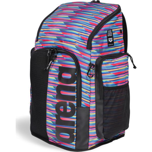 Spiky III Backpack 45 Allover Racing Stripes Tu