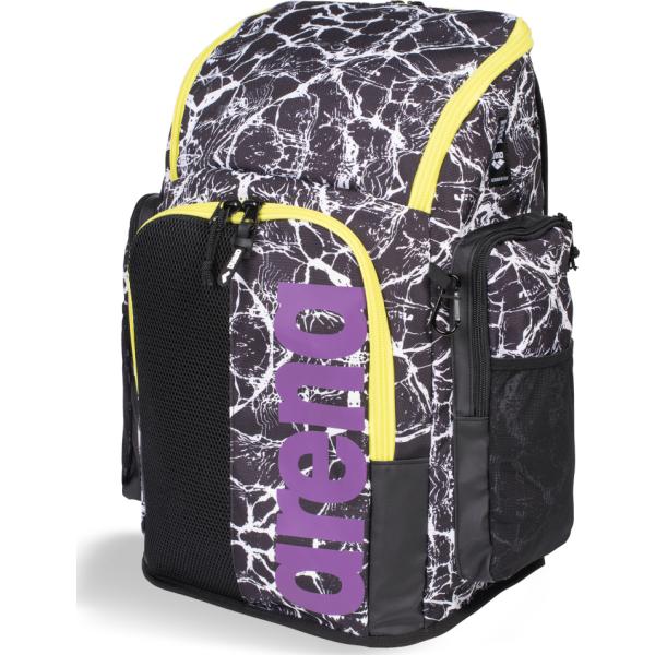 Spiky III Backpack 45 Allover Black-White Tu