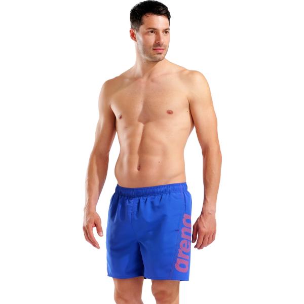 Fundamentals Arena Logo Boxer R Neon Blue-Team Orange