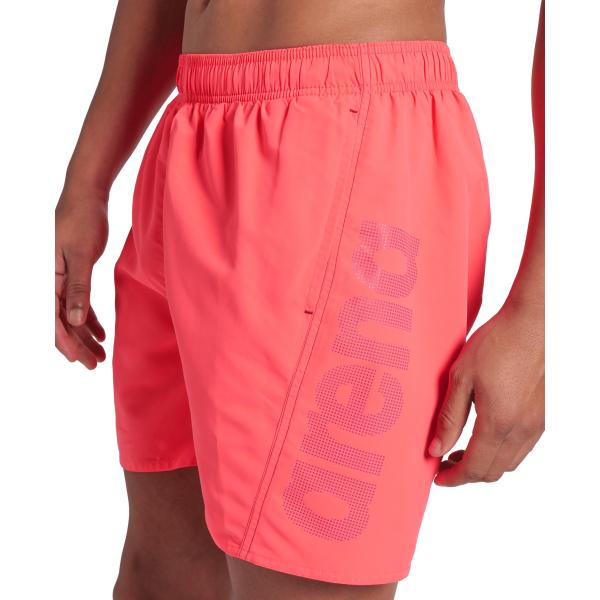 Fundamentals Arena Logo Boxer R Coral-Dark Purple