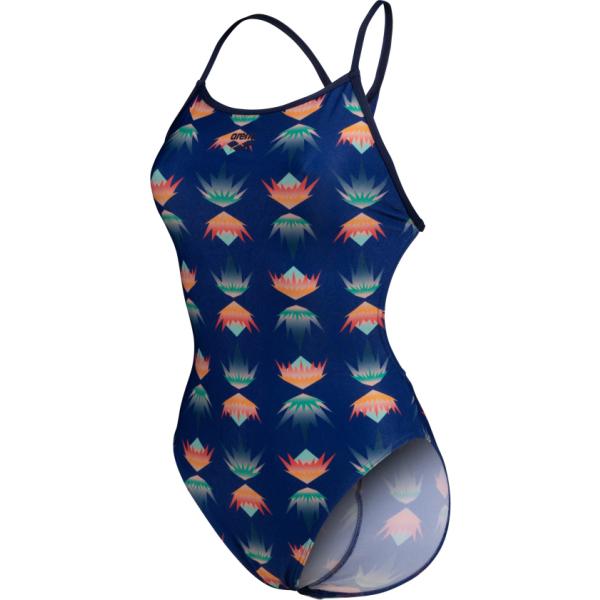 W Desert Vibes Swimsuit Booster Back Navy-Navy