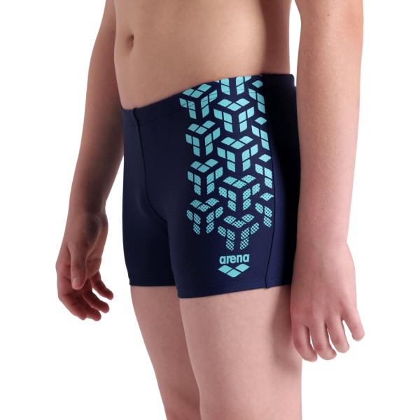 B Kikko Short Graphic Navy-Water
