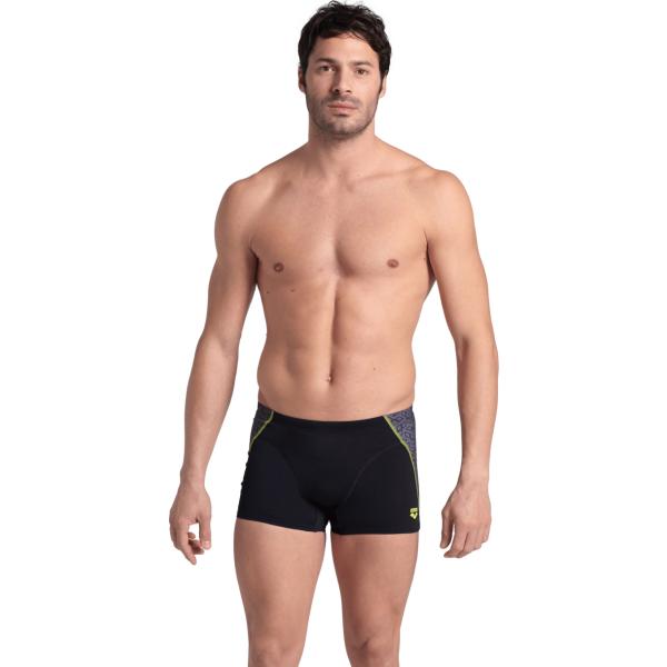 M Arena Camo Kikko Swim Short Black-Black Mul