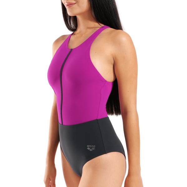 W Silvia Cross Back Night Grey-Grape Violet-Night Grey