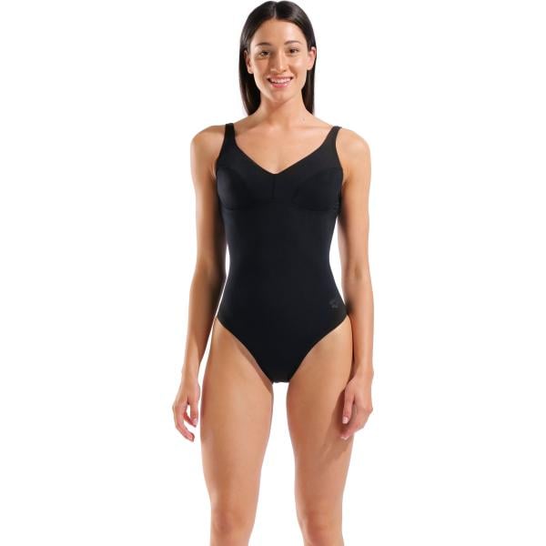 W Victoria U Back Solid Black