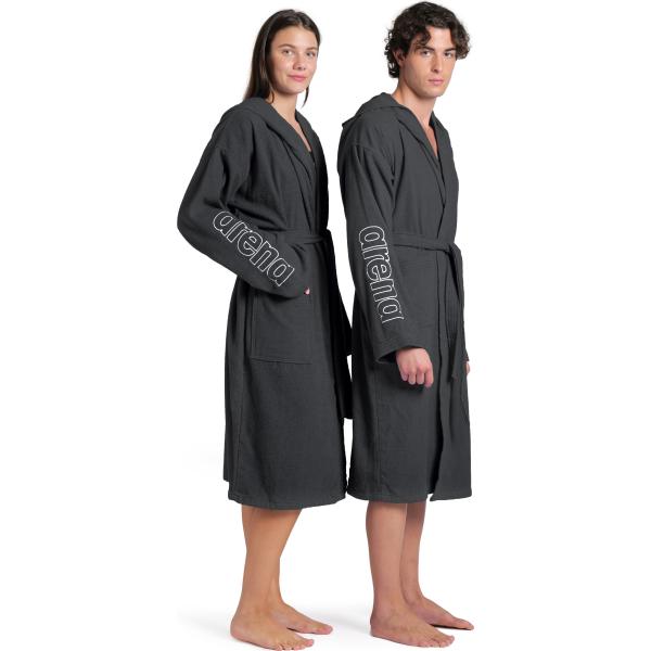 Arena Zeppelin Light Robe Asphalt-White