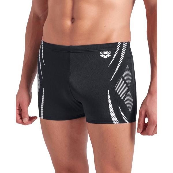 M Poseidonia Swim Short Black-White