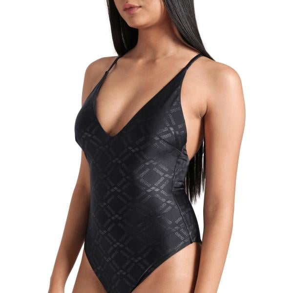 W Losange Graphic Black