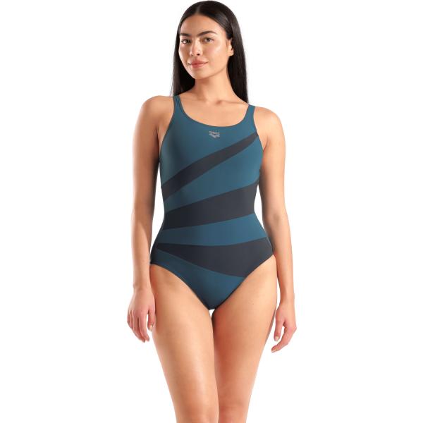 W Isabella Wing Back Mangrove-Night Grey