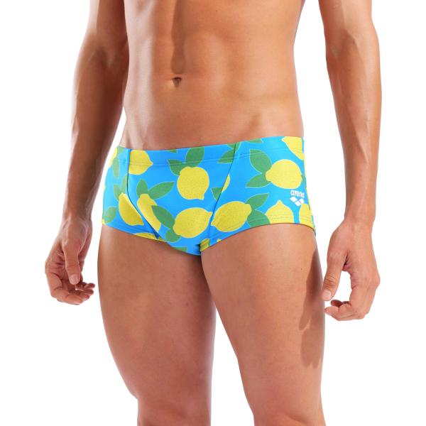 M Lemons Swim Low Waist Short Turquoise Multi