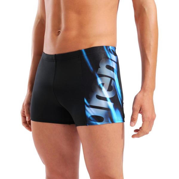 M Placement Swim Short Black-Black Multi