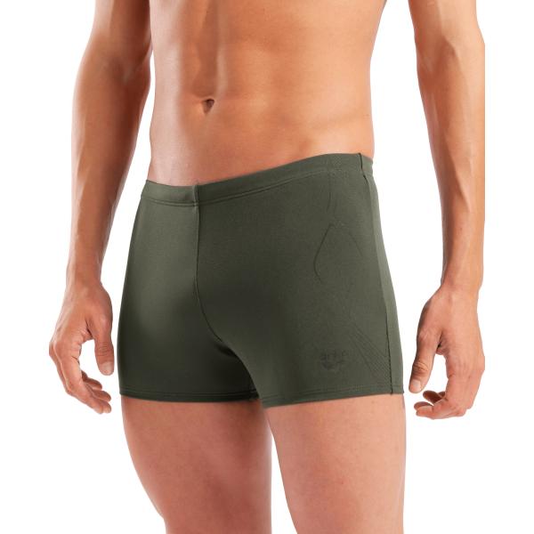 M Graphic Swim Short Dark Sage-Black