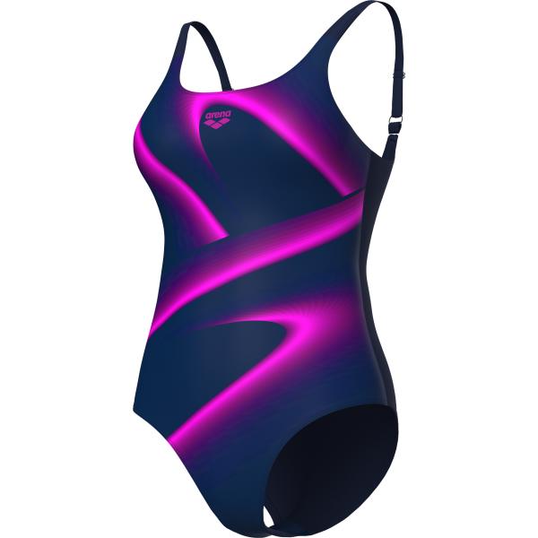 W Flash U Back LB Navy Multi