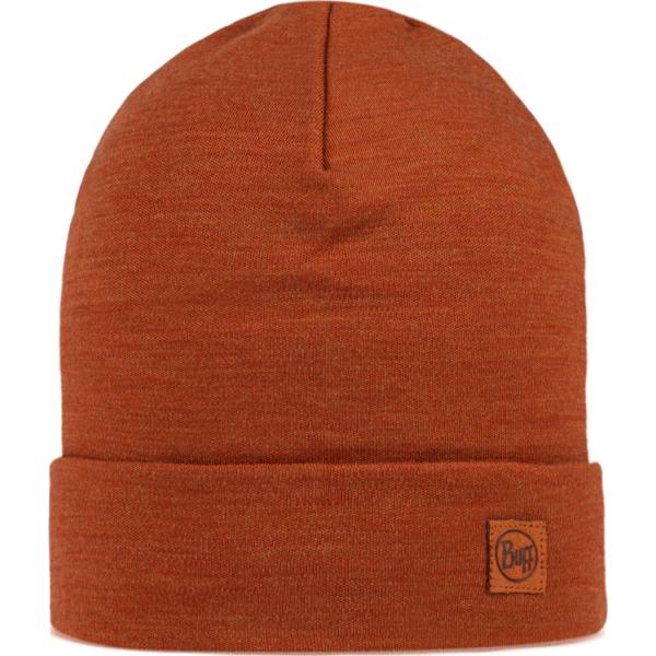 Merino Heavyweight Beanie Solid Cinnamon