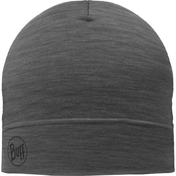 Merino Lightweight Beanie Solid Grey