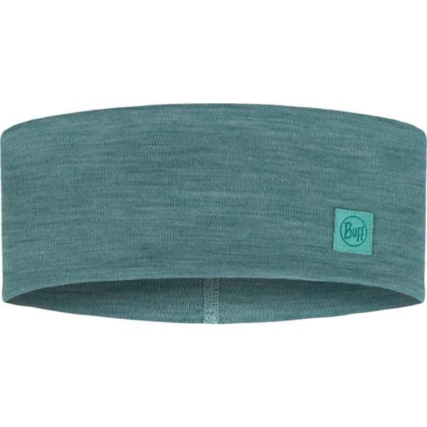 Merino Wide Headband Solid Pool