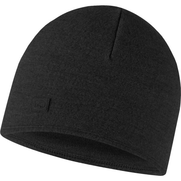 Merino Fleece Beanie Black