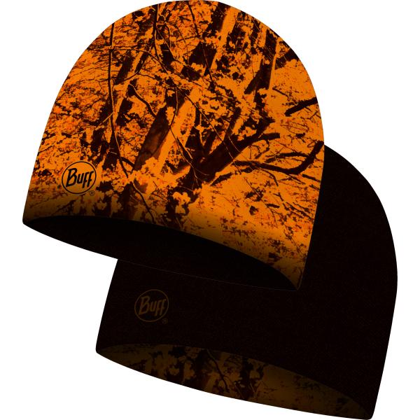 Microfiber Reversible Hat Camo Orange
