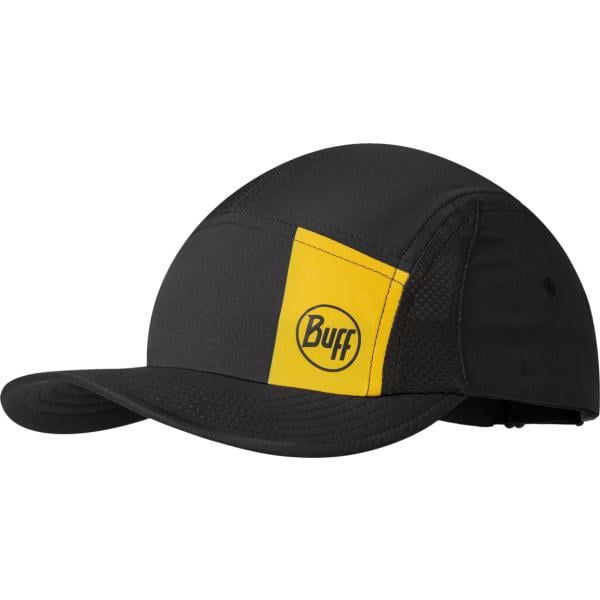 5 Panel Go Cap Logo Black