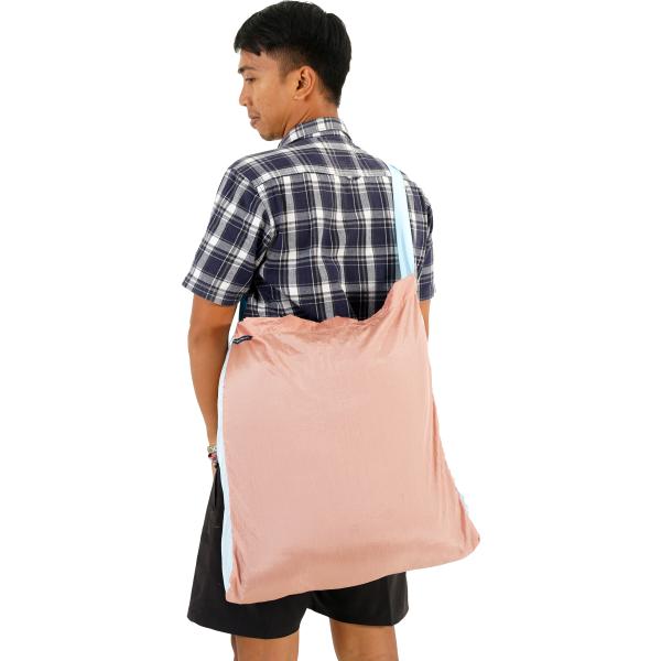 Eco Bag Large Peach / Cloud (30L)