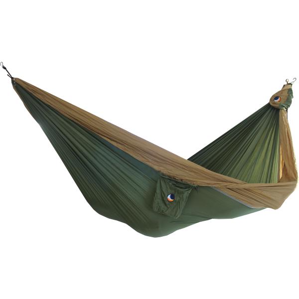 King Size Hammock Army Gr/Brow